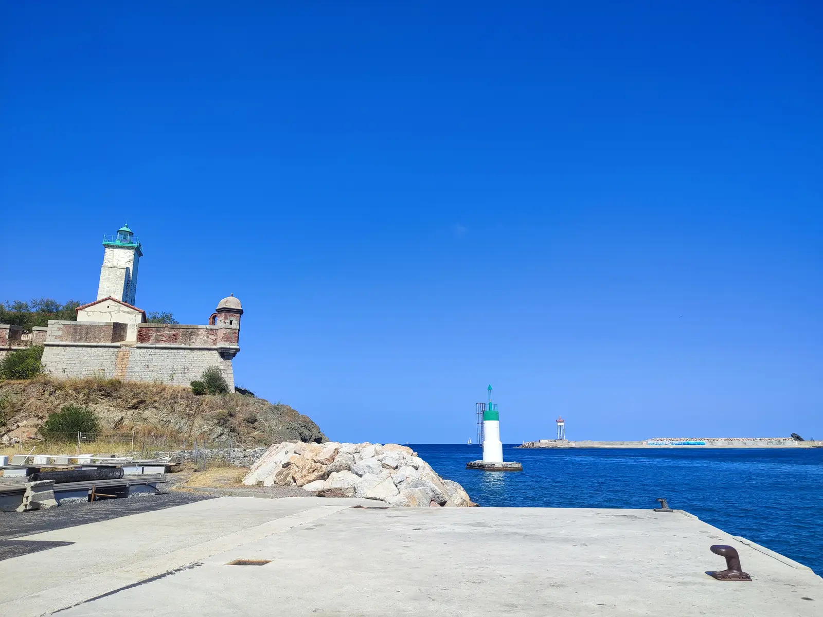 Redoute du Fort Fanal à Port Vendres
